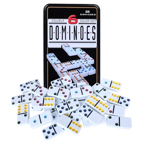 Double Six Dominoes Set