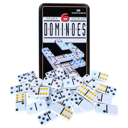 Double Six Dominoes Set
