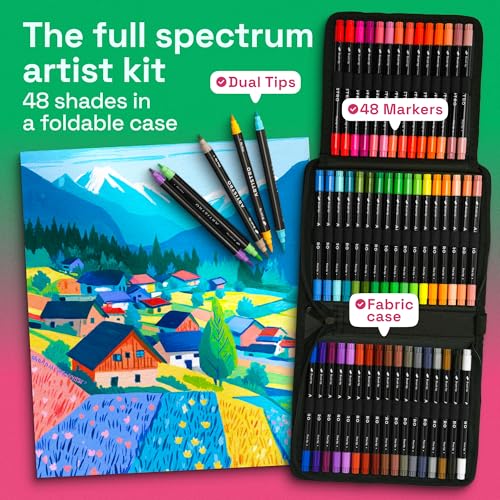 48 Acrylic Paint Markers (48 Count)