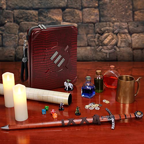 DND Binder Collector's Edition RPG Organizer Case with Built