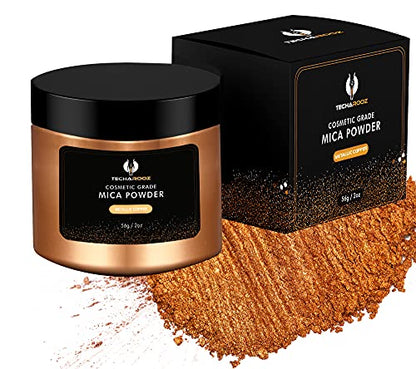 Metallic Copper Mica Powder for Epoxy Resin 56g (2 Ounce)