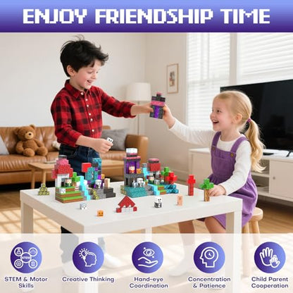 150Pcs 0.8in Magnetic Building Blocks (150 Count)