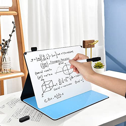 A4 Portable Double Sided Mini Desk Dry Erase Whiteboard