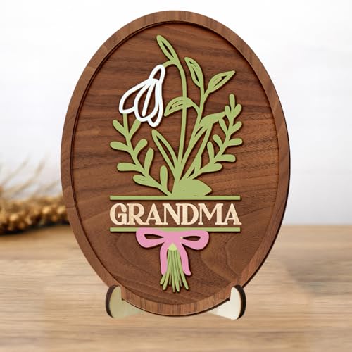 Personalized Birth Month Flower Sign