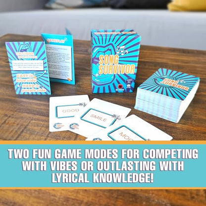 Song Survivor Music Party Game for Teens & Adults