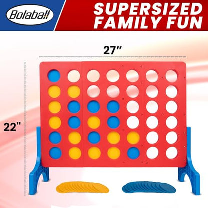 Giant 4 in a Row Outdoor Board Game