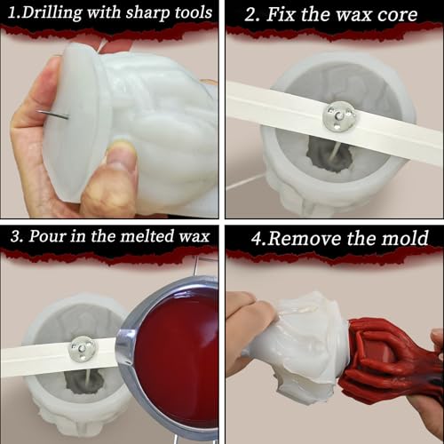 Halloween Candle Molds