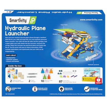 2in1 Hydraulic Aeroplane & Dart Launcher for Kids 6