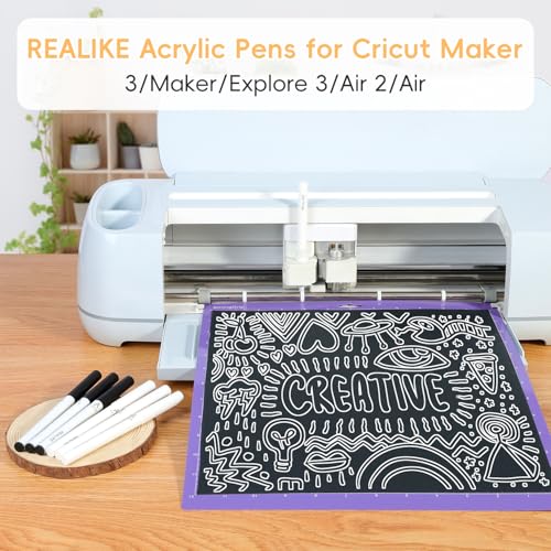 Acrylic Paint Markers for Cricut Maker 4 (7 Count)