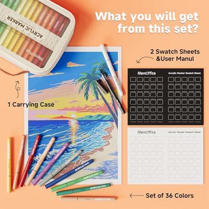 Acrylic Paint Markers (36 Count)