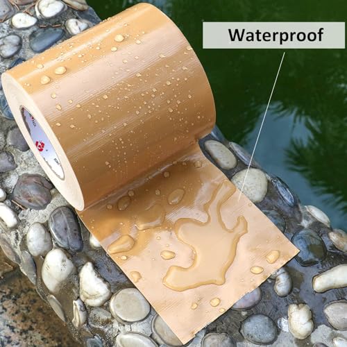6" Tan Beige Duct Tape 6 Inch (180 Foot)