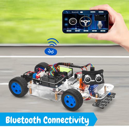 Robot Car DIY Smart Kit with Servo Power Steering for Arduino UNO