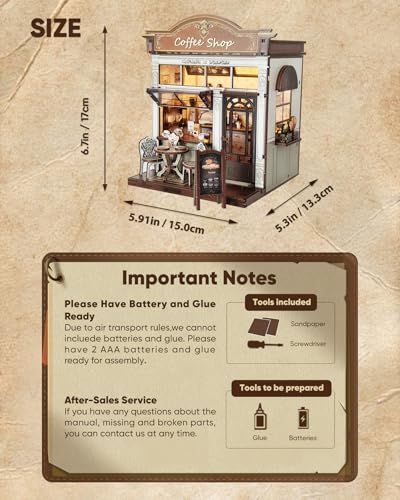 DIY Miniature House Kit Book Nook Dollhouse Kit for Adults to Build