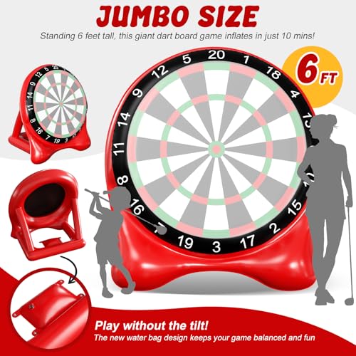 Inflatable Soccer Dart Board