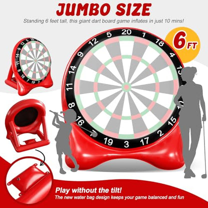 Inflatable Soccer Dart Board