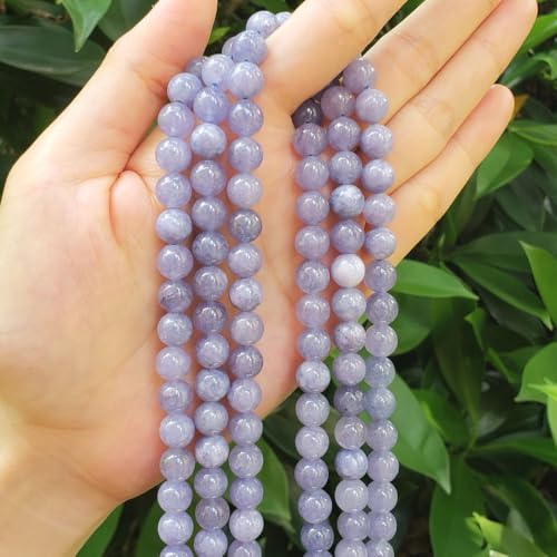 60pcs Adabele Natural Opaque Tanzanite Quartz Gemstone 6mm Round Beads