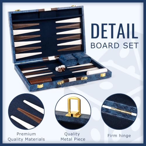 Backgammon Board Game Set