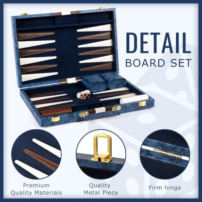 Backgammon Board Game Set
