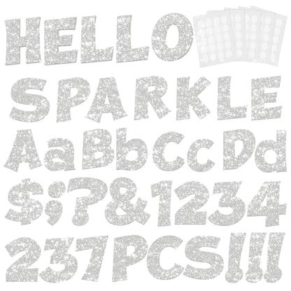 237 Pcs Glitter Bulletin Board Letters