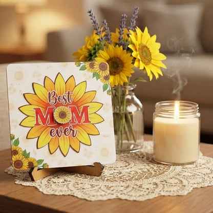 Flower Handprint Plaque For Mother's Day