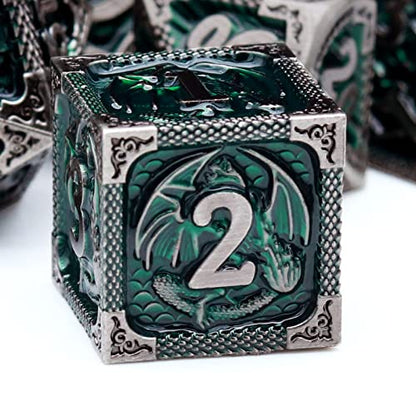 Metal DND Dice Set