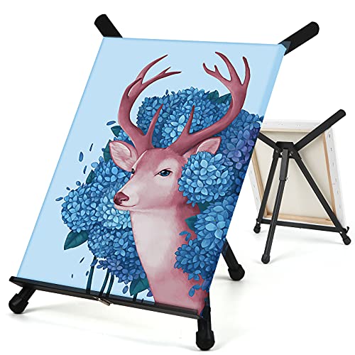 1 Pack 15" to 21" Tabletop Easel for Painting & Display