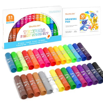 Tempera Paint Sticks