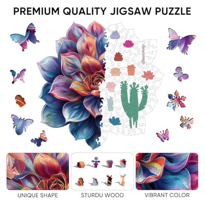 Wooden Puzzles for Adult (200 Count)