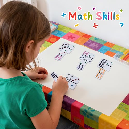 Double 15 Dominoes Set for Adults