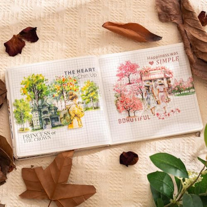 Scrapbook Nature Stickers Set