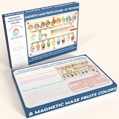 Magnetic Maze Board for Kids Age 3