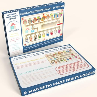 Magnetic Maze Board for Kids Age 3