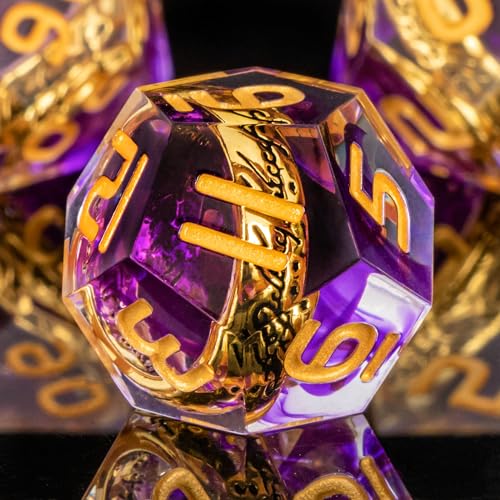 Magic Lord Rings DND Dice Set with Box
