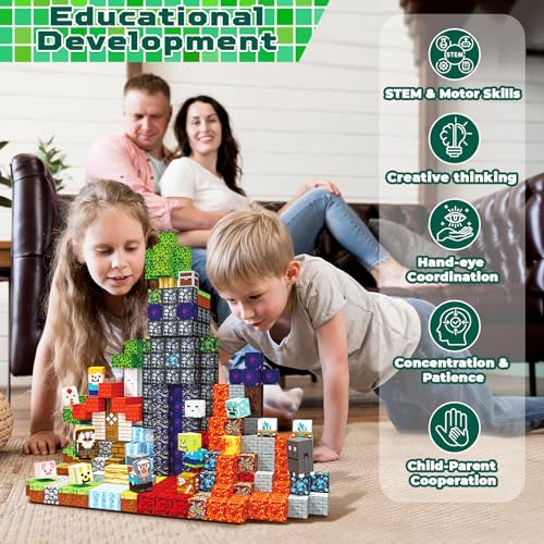 400 PCS Magnetic Blocks