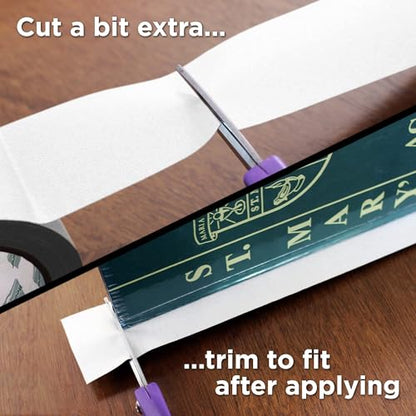 2 Inch White Book Repair Cloth Tape 15 Yard Roll