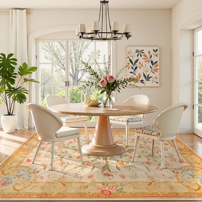 Washable Fall Living Room Area Rugs 5x7 (5040 sq in)