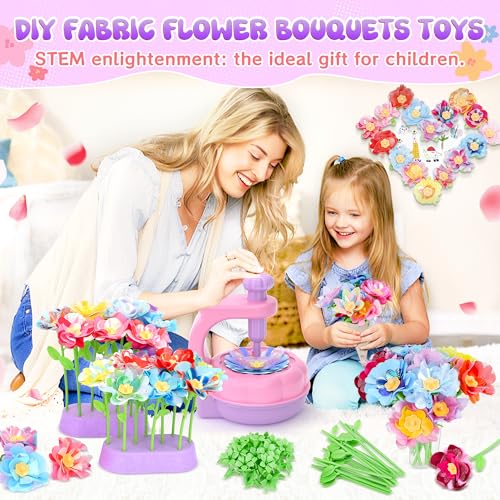 300+PCS Fabric Flower Bouquets Toys