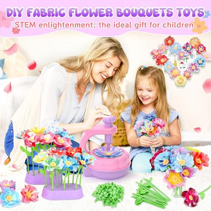 300+PCS Fabric Flower Bouquets Toys