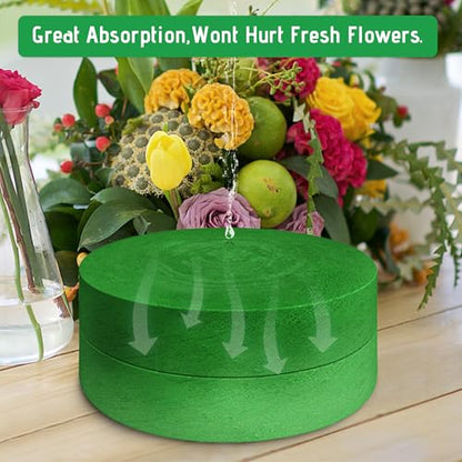 6Pcs Floral Foam Round Blocks