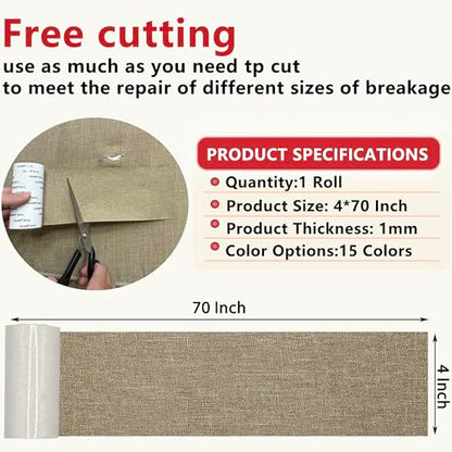 Linen Repair Tape 4x70 Inch Self