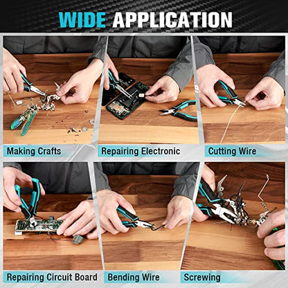 Mini Pliers Set (6 Count)