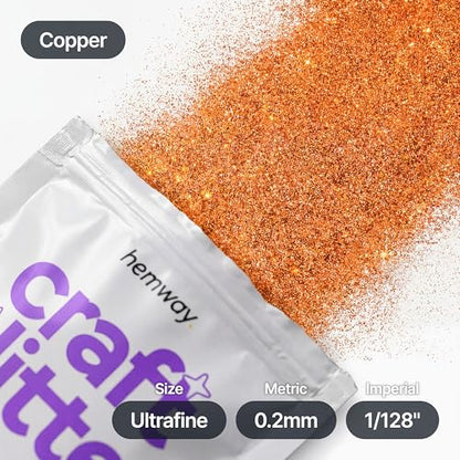 Craft Glitter Copper 100g Ultrafine Glitter (3.5 Ounce)