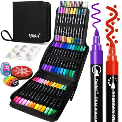 48 Colors Acrylic Paint Markers (48 Count)