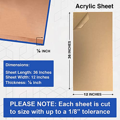Duco Clear Cast Acrylic Sheets 1 (27 Sq Ft)