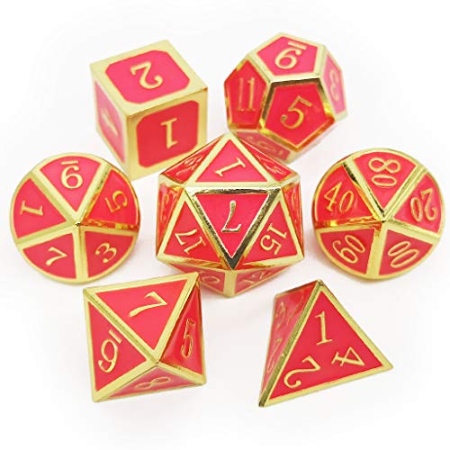 Metal DND Dice Set