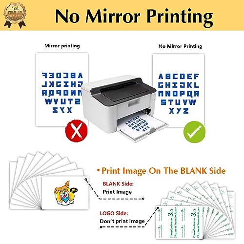 Tru Heat Transfer Paper for Inkjet & LaserJet Printer (35 Ounce)