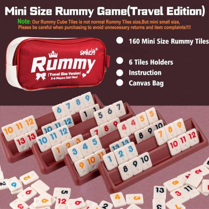 Mini Rummy Tile Game for 2