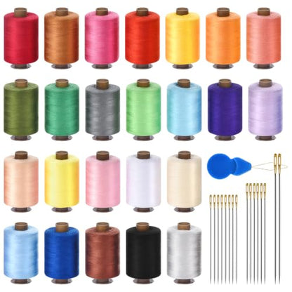 24 Pcs Sewing Thread Kit (24 Count)