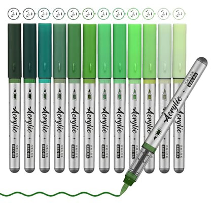 Green Acrylic Paint Pens