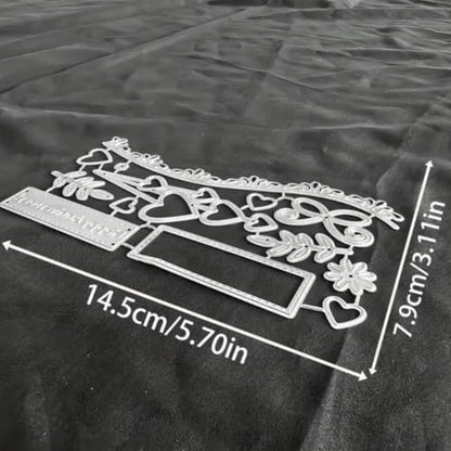 Cutting Dies Metal Stencils Scrapbooking Tools DIY Embossing Template for Paper Card Making Album Arts Crafts Supplies
